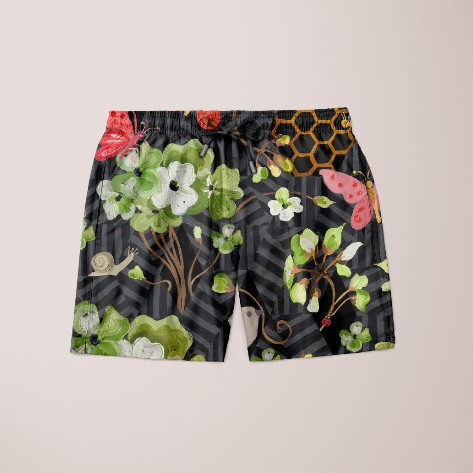 Alpine Flower Pot Shorts