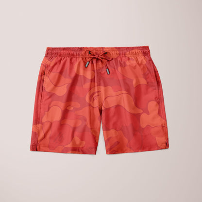 Alpine Red Retro Shorts