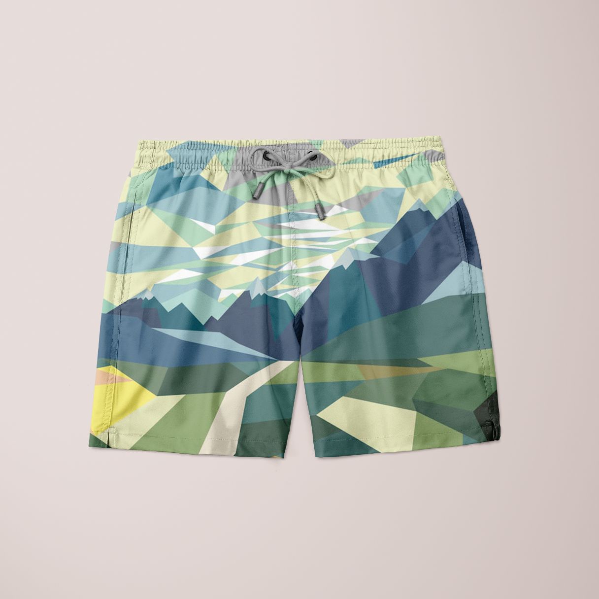 Alpine Scenry Shorts