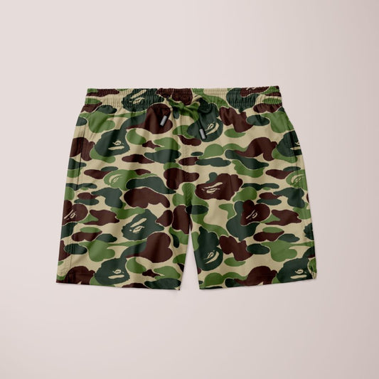 Army Dots Pattern Shorts