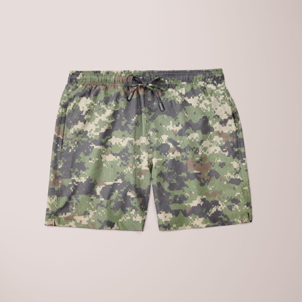 Army Shirt Camofludge Shorts