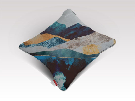 Blue Mountain Reflection Cushion/Pillow