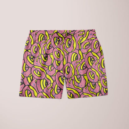 Branded Pattern Shorts