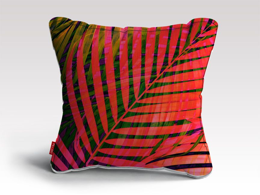 COLORFUL TROPICAL LEAVES no4 Cushion/Pillow