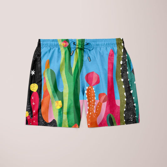 Cactus Time Shorts