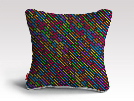 Colorful Rain 3 Cushion/Pillow