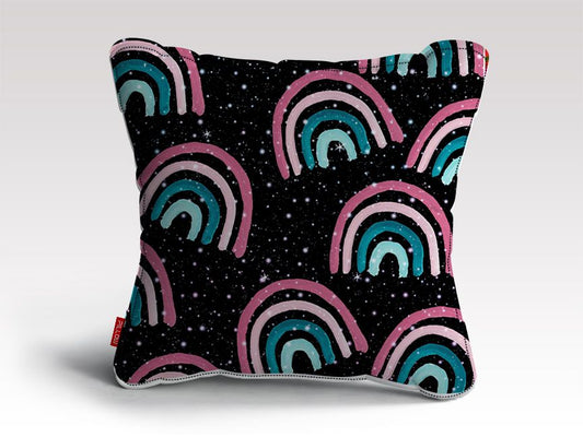 Cosmic Rainbow Night Dream Cushion/Pillow