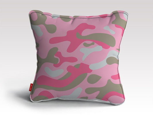 Dark Pink Camo  Cushion/Pillow