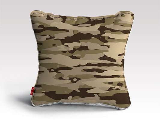 Desert Camouflage Pattern Plakat Cushion/Pillow