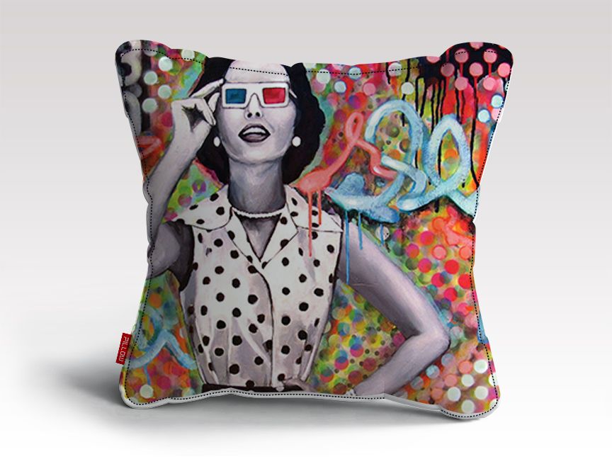 Distorted Perception Cushion/Pillow