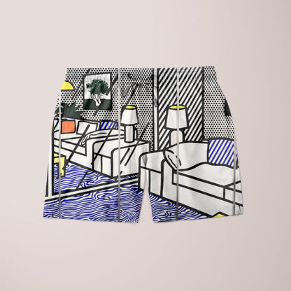 Drawing Room Pop Art Shorts