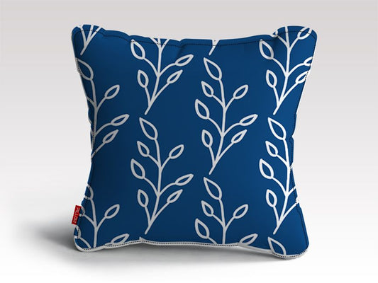 Feeling of lightness Pattern - Blue Poster Cushion/Pillow