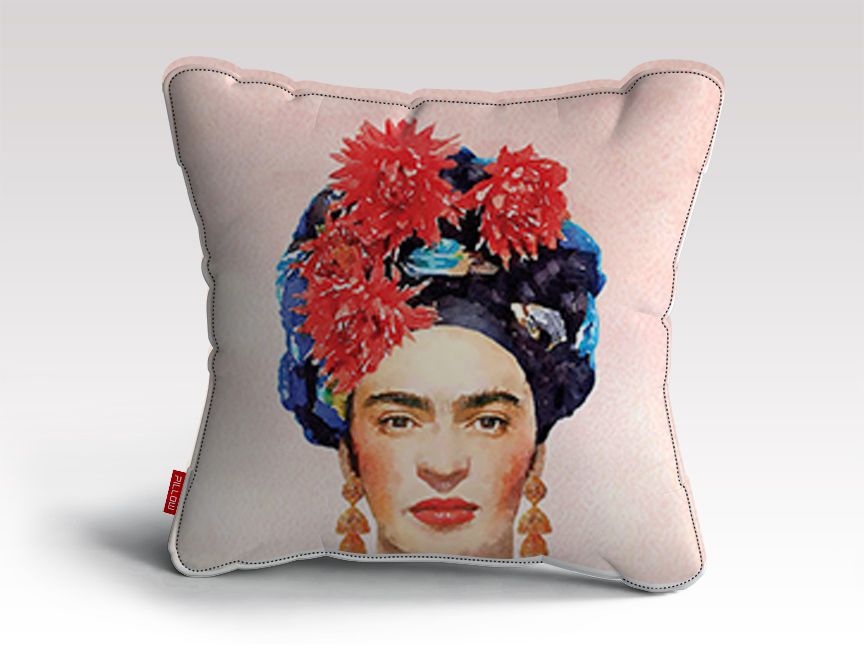 Frida Navy Cushion/Pillow