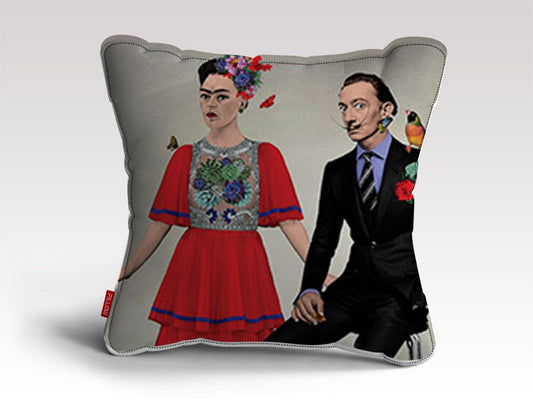 Frida & Dali Cushion/Pillow