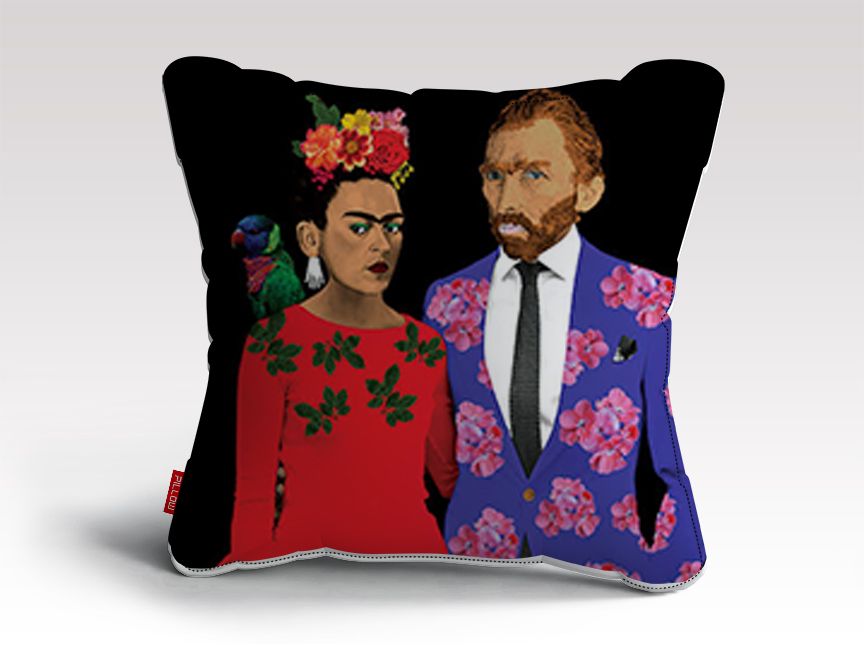 Frida & Gogh Cushion/Pillow