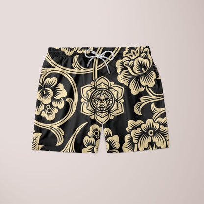 Gothic Pattern Shorts