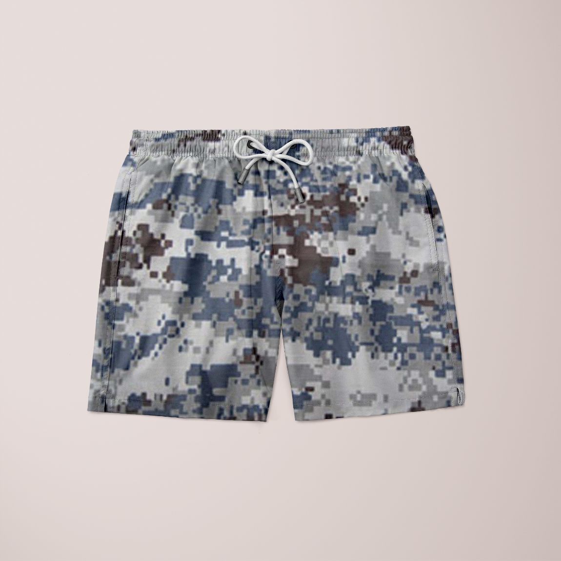 Grey Army Camofludge Shorts