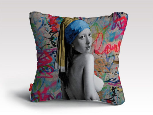 Griet Street Art Cushion/Pillow