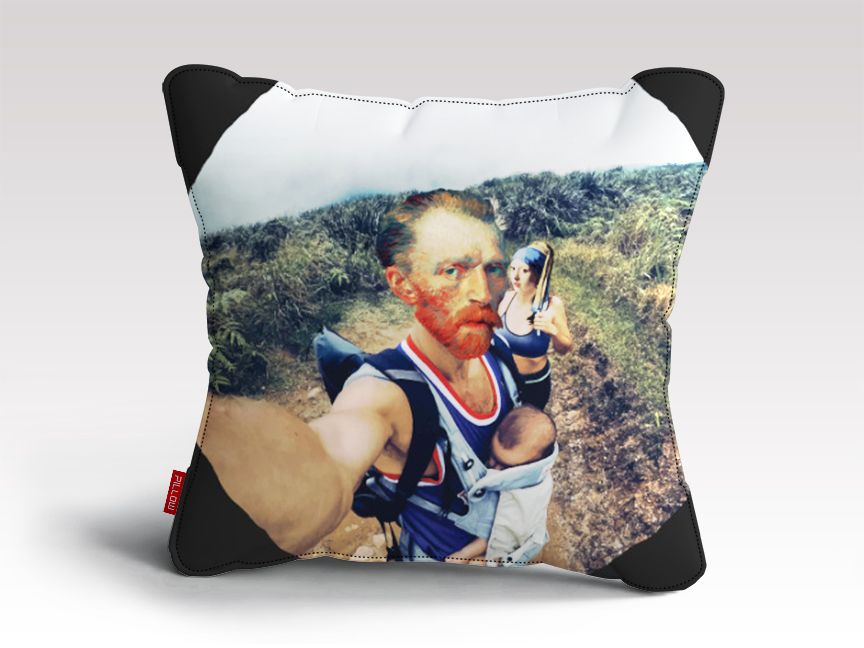 Hike T-Shirt Cushion/Pillow