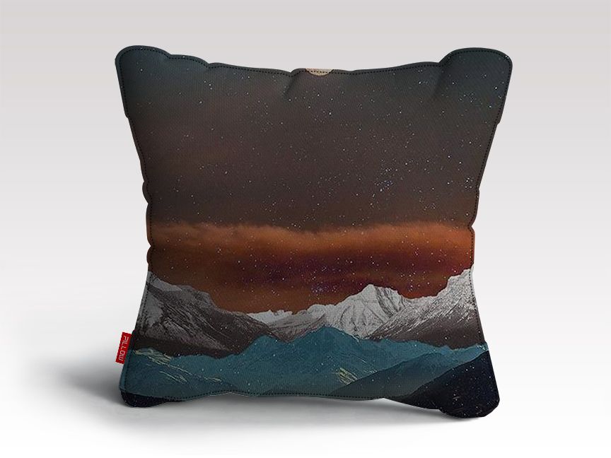 Landscape Collage No. 2 Cushion/Pillow