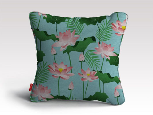 Lotus Love II Poster (1) Cushion/Pillow