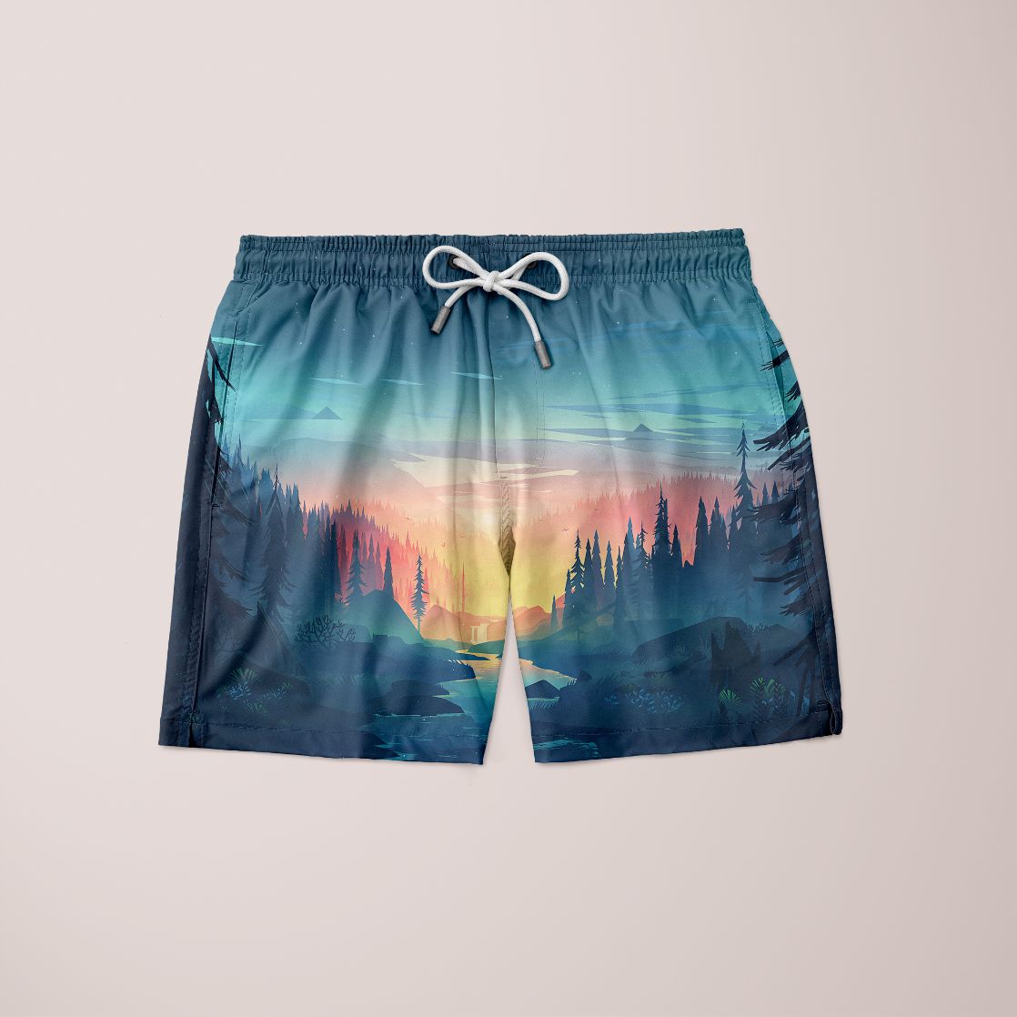 Magical Sun Rise Shorts