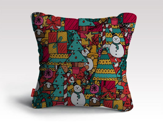 Merry Christmas pattern Poster Cushion/Pillow