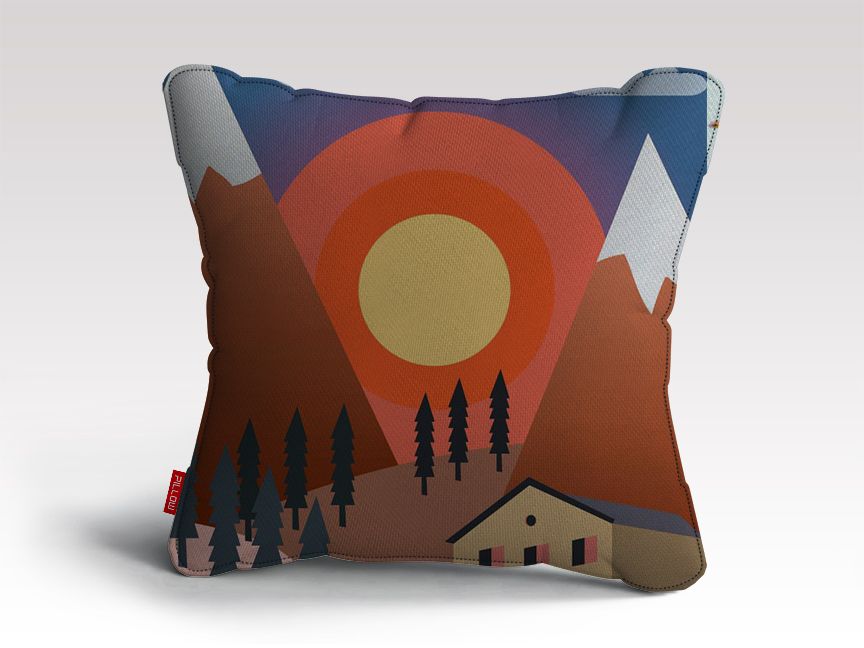 Milltary Scene Cushion/Pillow