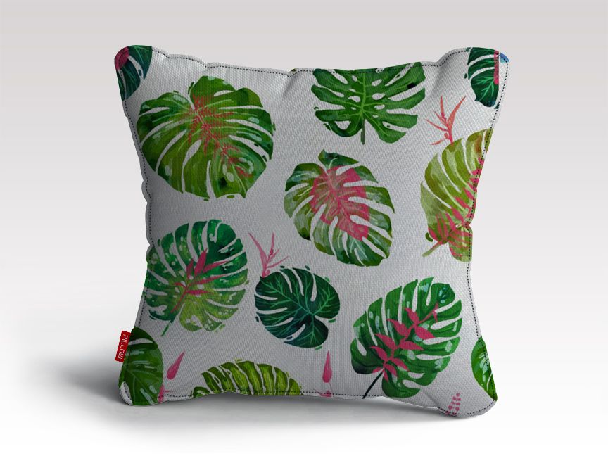 Monstera Love II Poster (2) Cushion/Pillow