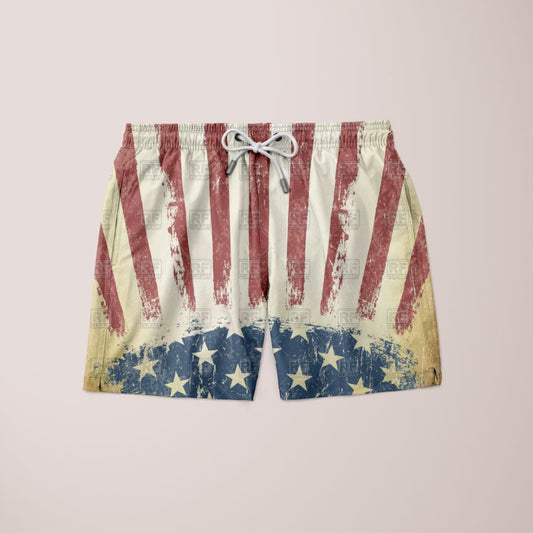 Patrotic  Flag Shorts