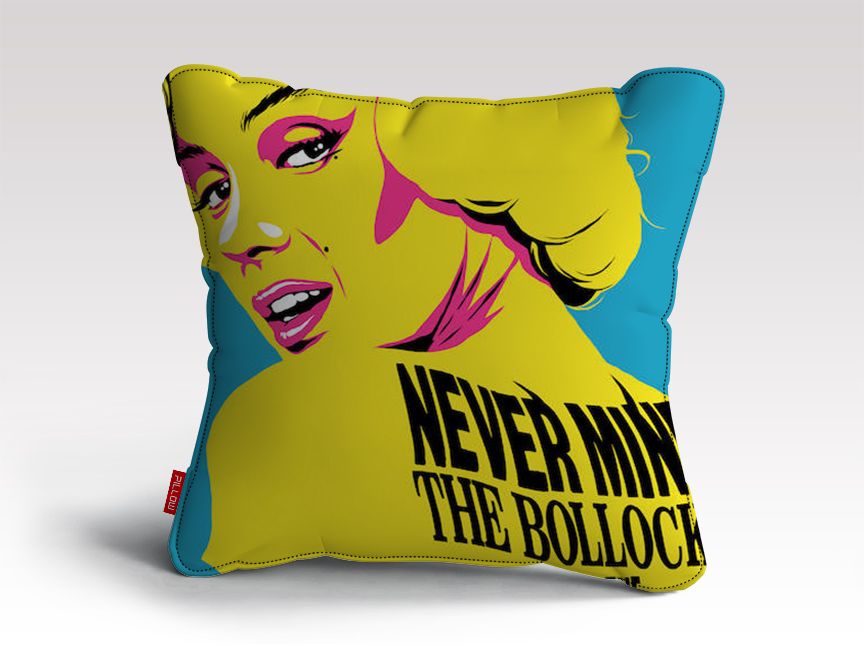 Pin-Up Pistol Cushion/Pillow