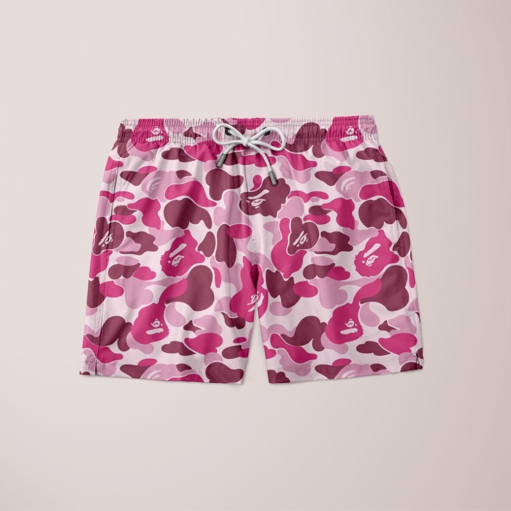 Pink Dot Pattern Shorts