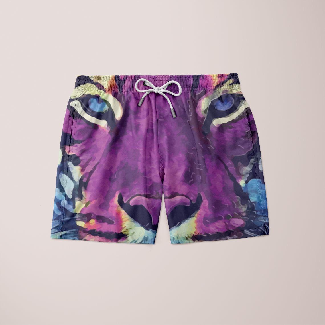 Purple Tiger Shorts