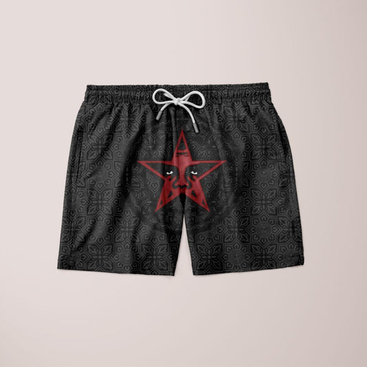 Red Star Shorts