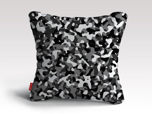 Snow Pattern Camouflage Style Plakat Cushion/Pillow