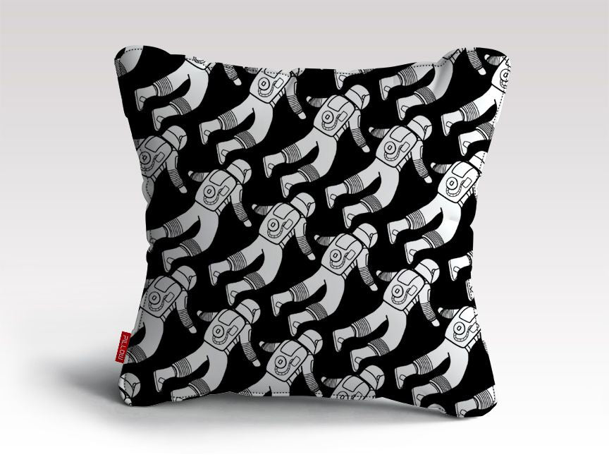 Spaceman pattern Poster Cushion/Pillow