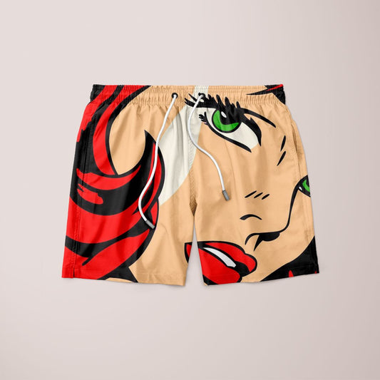 Tears Pop Art Shorts