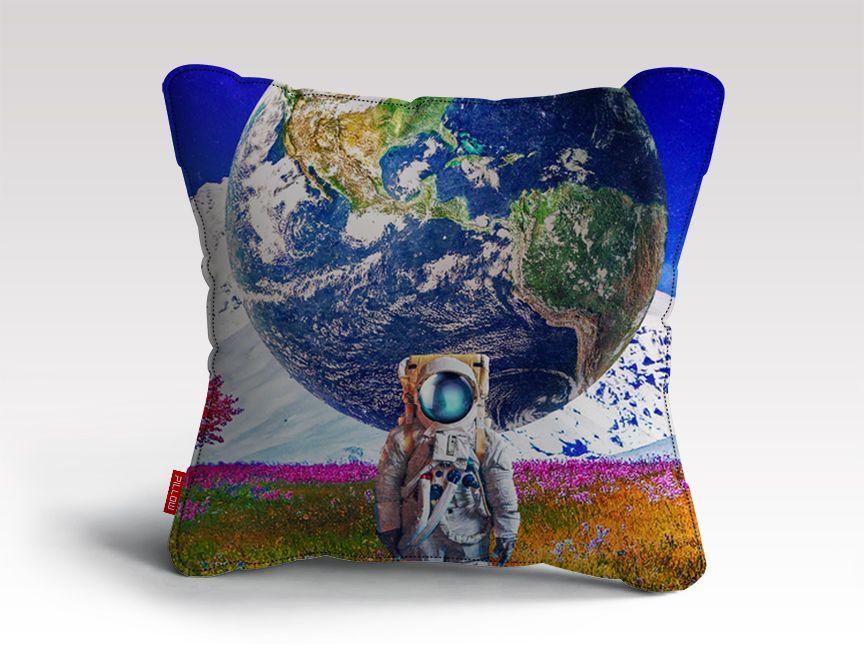 The World Behind Cushion/Pillow