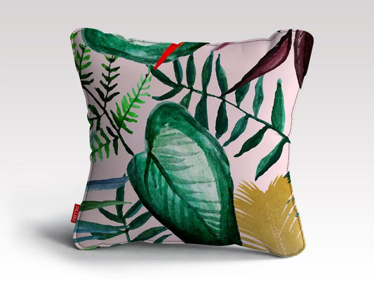 Tropical Garden Poster (1) Cushion/Pillow