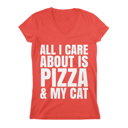 All I Care About Is Pizza Women T-shirt