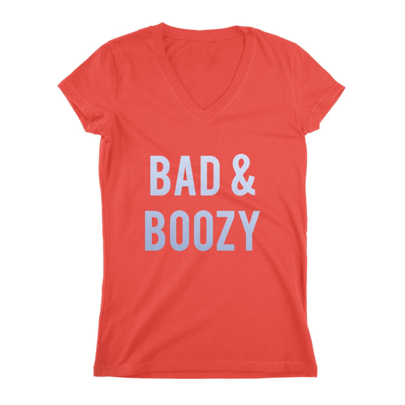 Bad & Boozy Women T-shirt