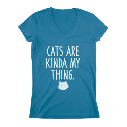 Cats Are Kinda My Thing Women T-shirt