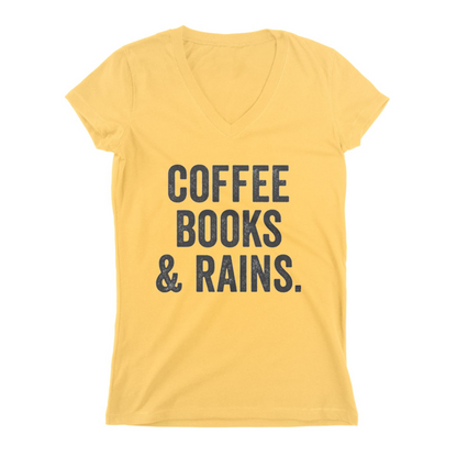 Coffee Books And Rains Women T-shirt