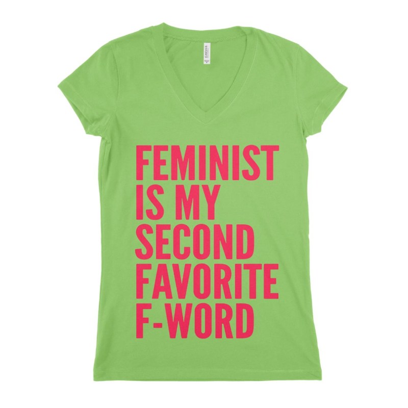 Feminist Is My Second World Women T-shirt