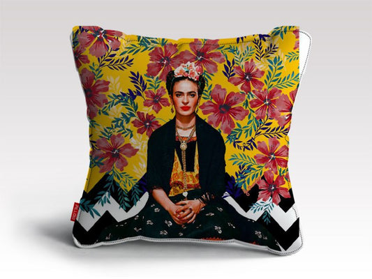 Frida-tropical1180592-prints Cushion/Pillow