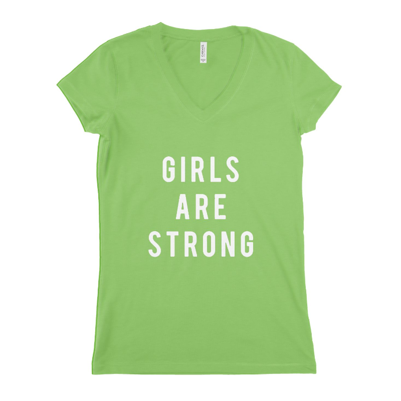 Girls Are Strong Women T-shirt