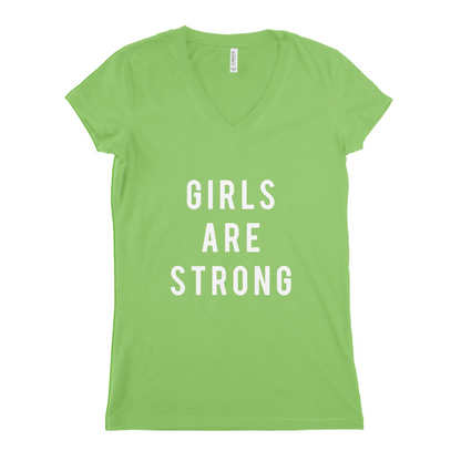 Girls Are Strong Women T-shirt