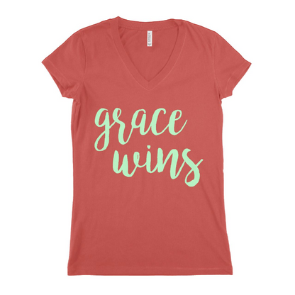 Grace Wins Women T-shirt