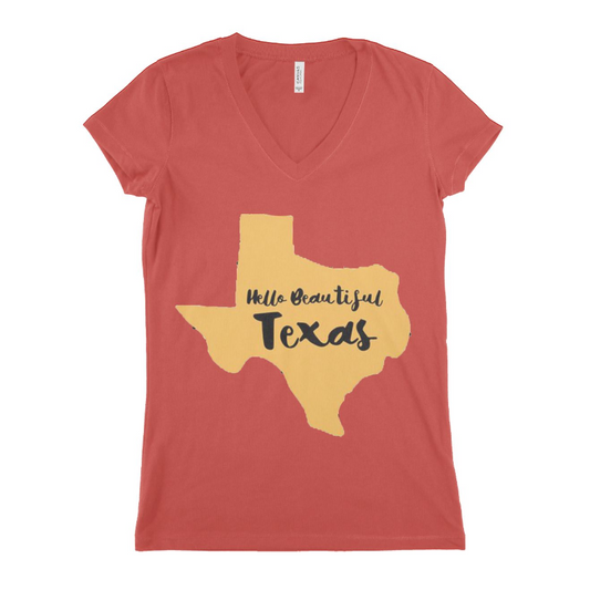 Hello Beautiful Texas Women T-shirt