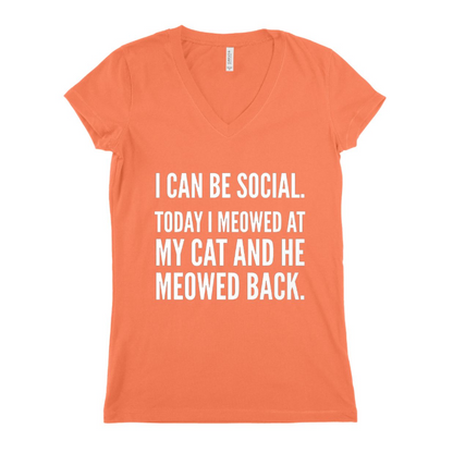 I Can Be Social Women T-shirt